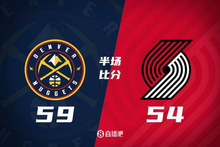 半場(chǎng)戰(zhàn)報(bào)：威少15分2板2助2斷 戈登13分 掘金領(lǐng)先開拓者5分